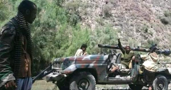 القوات الحكومية تحبط هجوم مليشيا الحوثي في طور الباحة بحيفان