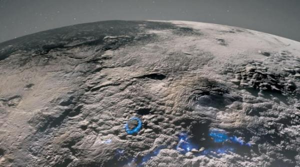 قمم كوكب بلوتو براكين جليدية