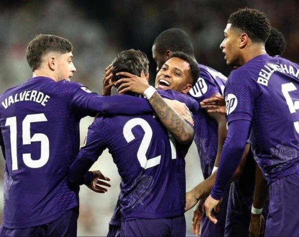 ريال مدريد يسقط بيلباو في الدوري الإسباني بثنائية رودريغو