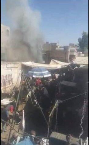 سنبوسة رمضان تتسبب في حريق باب