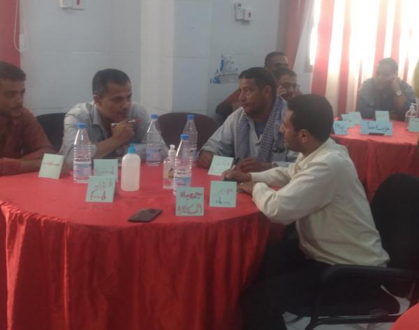 جمعية أبناء المكابرة تشارك في ورشة لتعزيز القدرات في ظل النزاعات 