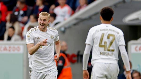 هدف دي ليخت المذهل يحافظ على صدارة بايرن ميونخ