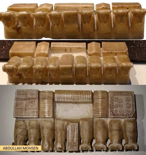 محسن : يعرض صوراً لقطع أثرية يمينة قال إنها بيعت في فرنسا