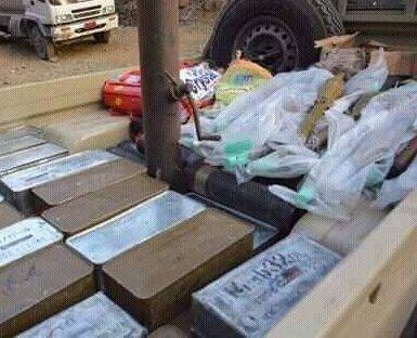 قوات تابعة للواء 35 تضبط شحنة أسلحة جديدة جنوب غرب تعز كانت في طريقها للحوثيين