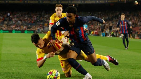 برشلونة يعجز عن هز شباك جيرونا ويكتفي بالتعادل