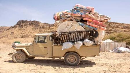 تصعيد حوثي يتسبب بنزوح 710 أسرة في حريب مأرب