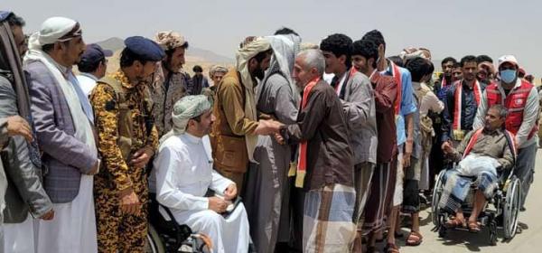 استكمال تبادل الاسرى والمختطفين بين الحكومة وعصابة الحوثي بحسب اتفاقية جنيف