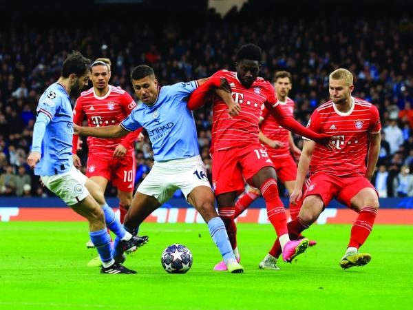 بايرن يحلم بـ «ريمونتادا» أمام مانشستر سيتي