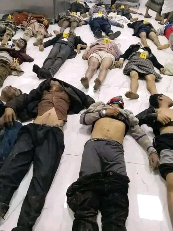 في حادثة التدافع على صدقات الكبوس.. الحوثي مجرم مع سبق الإصرار 