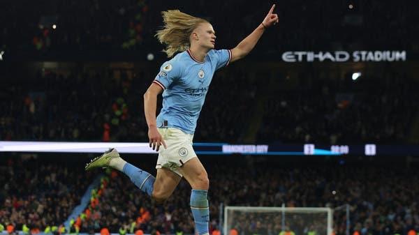 هالاند ينتزع "التاريخي" من صلاح