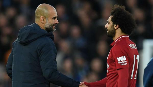 غوارديولا يعلق على فوز صلاح بـ"لاعب العام" بنوع من السخرية