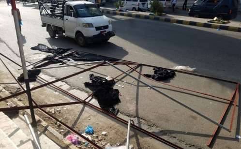 مسلحو الحشد الشعبي التابع لتنظيم "الإخوان" بتعز يقتحمون معرضاً مصوراً حول انتهاكات المدينة القديمة..!