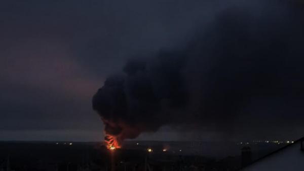 اندلاع حريق في منشأة تابعة لوزارة الدفاع الروسية بالقرب من أوكرانيا