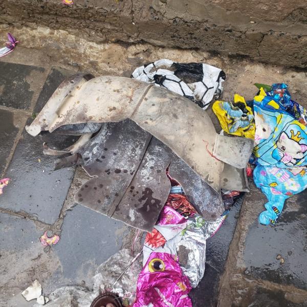 اسطوانتا غاز تتسببان في بتر قدم عامل بعد تعبئتهما بغاز الهليوم 