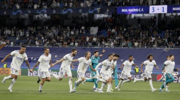 دوري أبطال أوروبا: ريال مدريد يتخطى مانشستر سيتي ويبلغ النهائي لملاقاة ليفربول