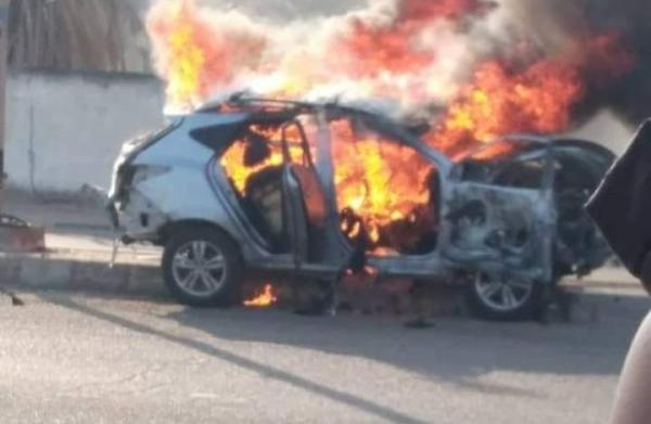 ضحايا بانفجار سيارة وإسعاف في أبين