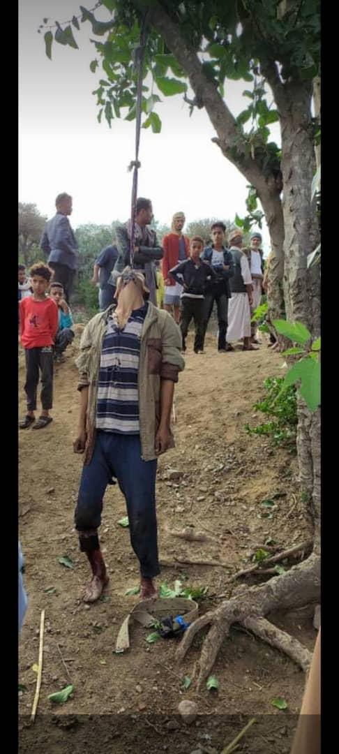 مواطنون يكشفون غموض قضية قتل وشنق مواطن بتعز 