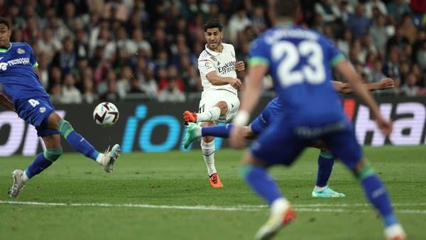 أسينسيو يقود ريال مدريد للفوز على خيتافي