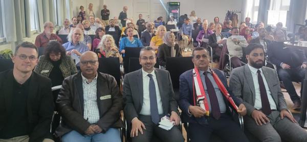 مناقشة الاحتياجات الإنسانية في اجتماع جمعية الصداقة الألمانية اليمنية ببرلين 