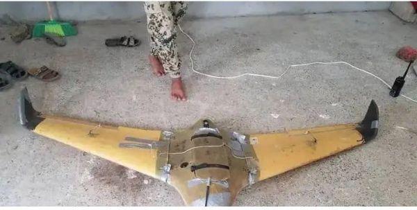 إسقاط طائرة حوثية مسيرة في قطاع باب غلق بالضالع