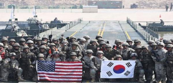 القوات الأمريكية والكورية الجنوبية في وضع "الاستعداد للقتال الليلة" ضد بيونغ يانغ