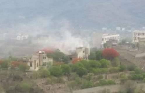 مليشيا "الحشد الشعبي الإخوانية" تحرق منزل محافظ تعز السابق أمين محمود..! – (تفاصيل)