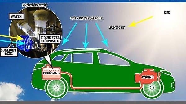 سيارات المستقبل.. ضوء الشمس يحول أكسيد الكربون والماء لوقود سائل