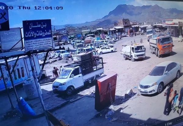 اشتعال النيران في محطة كهرباء خاصة بصافية تعز