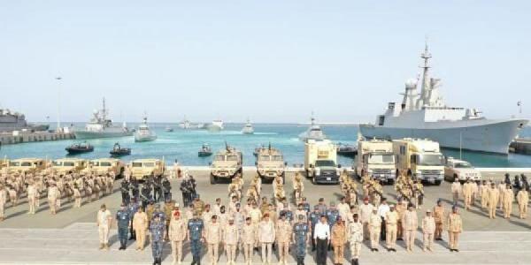 انطلاق مناورات "الموج الأحمر" بمشاركة 5 دول