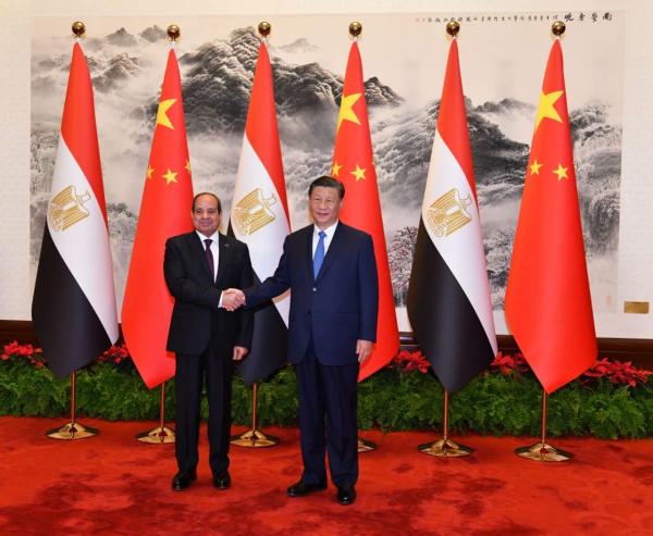 السيسي من بكين: ندعو المجتمع الدولي للاضطلاع بمسؤولياته ووقف الحرب في غزة