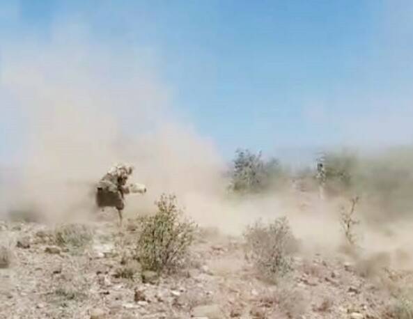 خسائر بشرية حوثية كبيرة بضربة استباقية شمال الضالع