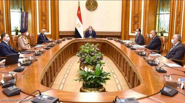 السيسي يجتمع بمجلس الأمن القومي.. ويصدر بيانا بشأن سد النهضة