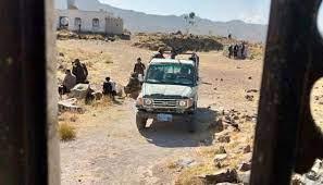 عصابة الحوثي تشرع في نهب اراضي المواطنين شمال صنعاء 
