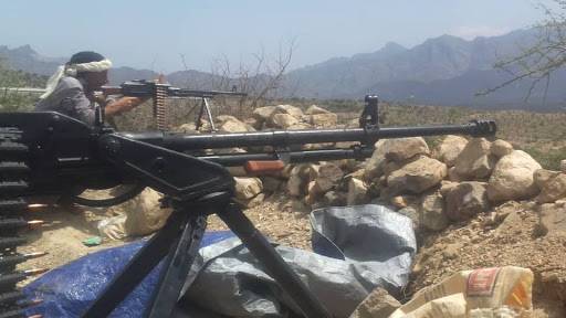 الضالع: معارك عنيفة وخسائر حوثية جسيمة على جبهة باجة حجر