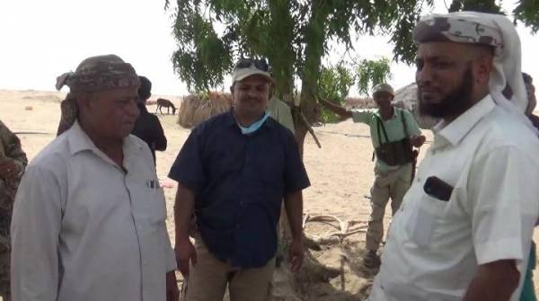 بدء الخطوات العملية لتنفيذ مشروع مياه حيس على نفقة قائد المقاومة الوطنية العميد طارق صالح