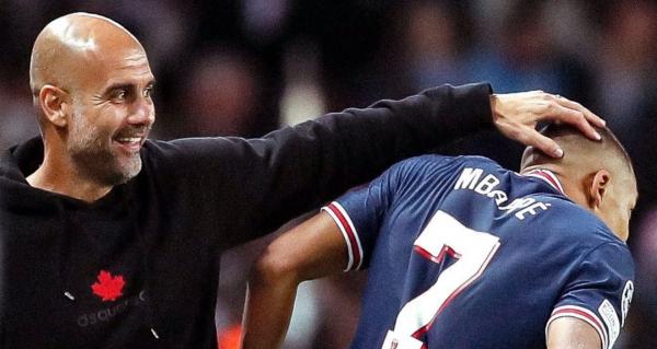 الكل يعرف أين سيذهب.. غوارديولا يلمح لوجهة مبابي المقبلة