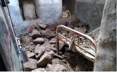 مقتل واصابة 3 أطفال بانهيار منزل في حجة 