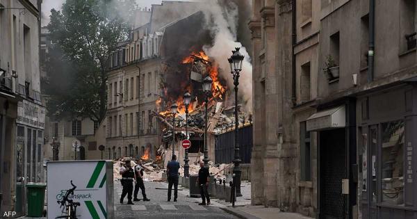 "انفجار غاز" في باريس.. 16 مصابا منهم 7 بحالة حرجة