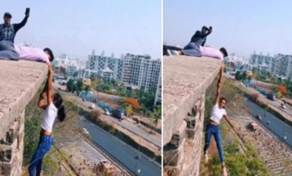 تخاطر بحياتها توسّلاً لنيل «الترند»