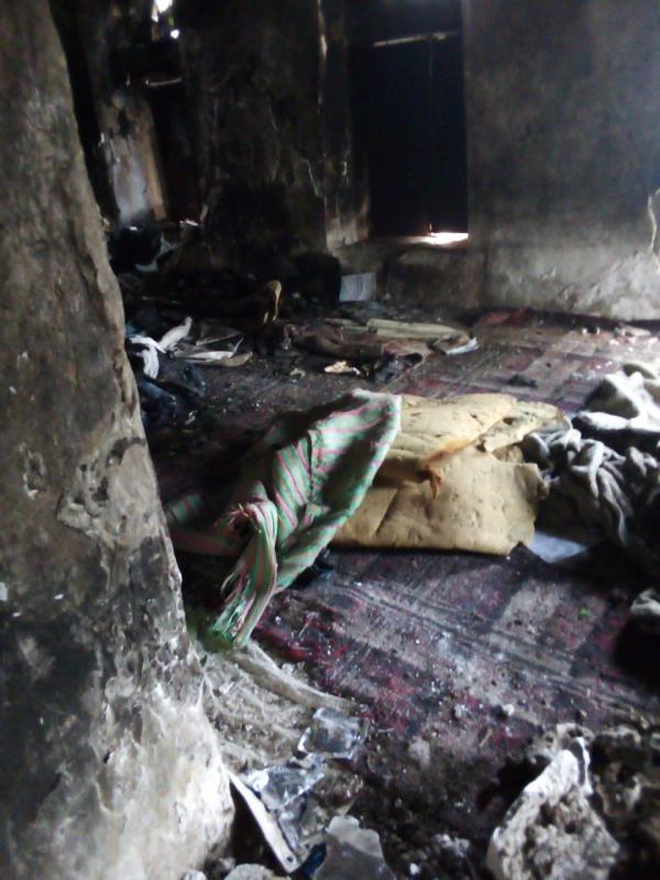 عصابة الحوثي الارهابية تقتحم قرية ثعوب و تصيب 8 مواطنين باصابات خطيرة