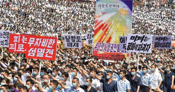 مسيرات في كوريا الشمالية تتوعد: الولايات المتحدة في مرمى نيراننا