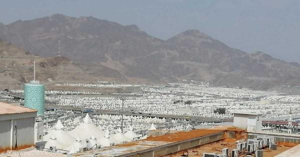 اكتمال وصول الحجاج إلى منى