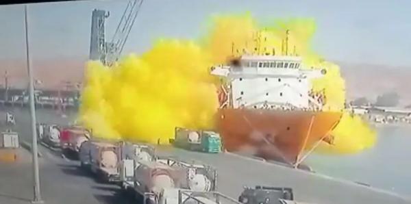 الأردن: 10 وفيات و234 إصابة إثر تسرب «غاز سام» في ميناء العقبة