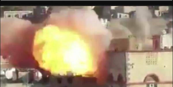 مليشيا الحوثي تفجر منازل خصومها في عمران 