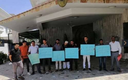 السفارة اليمنية في تركيا تستدعي الشرطة لتفريق طلاب محتجين