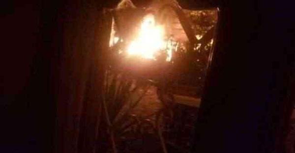 حريق غامض يلتهم منزلا في صنعاء