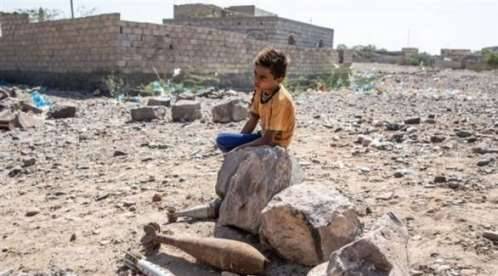 تقرير دولي يكشف بأن ألغام الحوثي قتلت وأصابت 728 طفلاً بينها إعاقات مزمنة