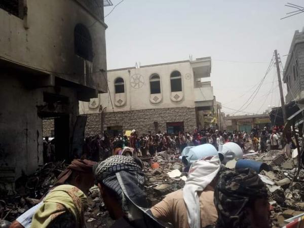 مقتل ستة مدنيين و 13 جريح في انفجار محل لبيع الأسلحة في لودر  