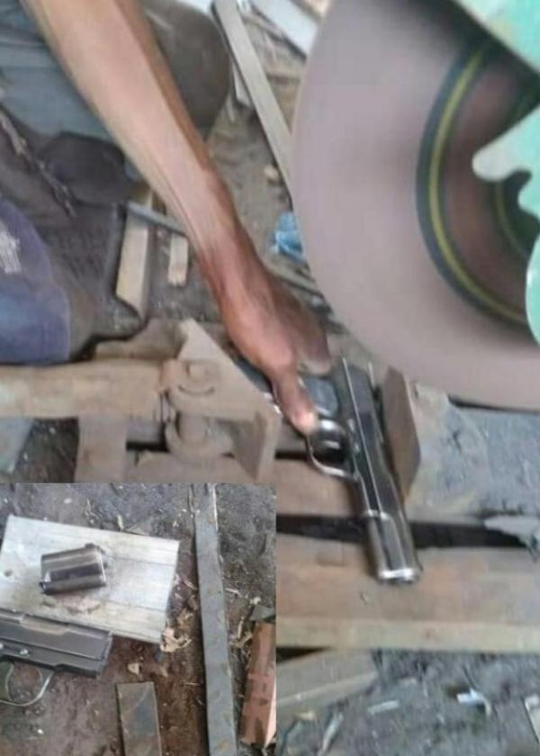 تواصل حملة ضبط السلاح في مديرية طور الباحة بلحج 