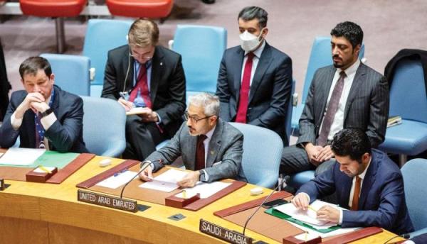 الإمارات تطالب مجلس الأمن بالضغط على عصابة الحوثي لوقف التصعيد